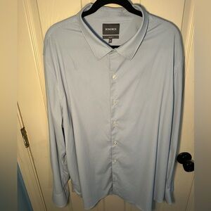 Bonobos Men's Blue and White Shirt